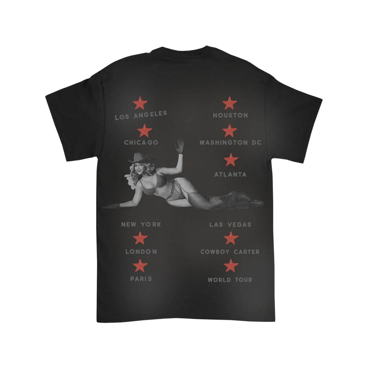 Amen Tour Tee Black Beyoncé Official Limited Edition Merch