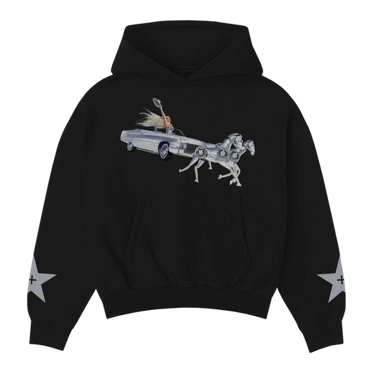 SILVER SLEIGH HOODIE