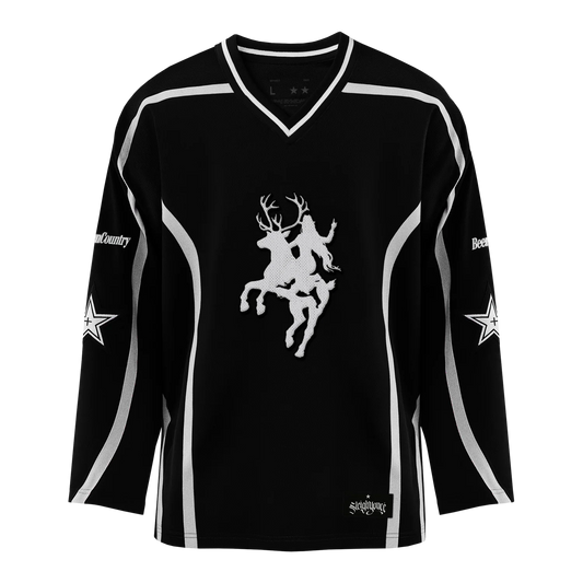 Cowboy Carter Hockey Jersey Black Beyoncé Official Limited Edition Merch