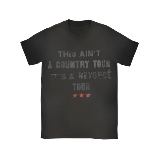 Amen Tour Tee Black Beyoncé Official Limited Edition Merch