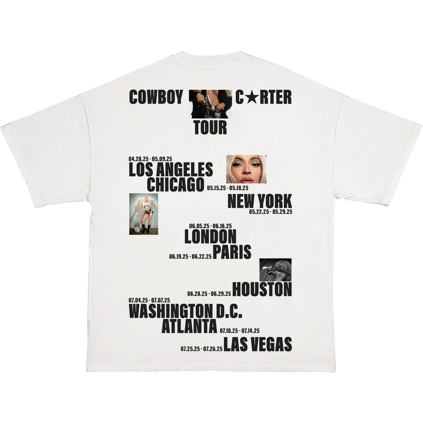 CCT Official Tour Tee Beyoncé Official Limited Edition Merch