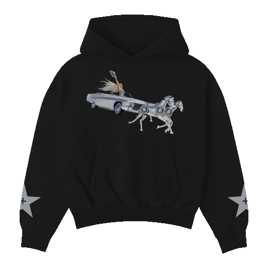 Silver Sleigh Hoodie Beyoncé Official Limited Edition Merch