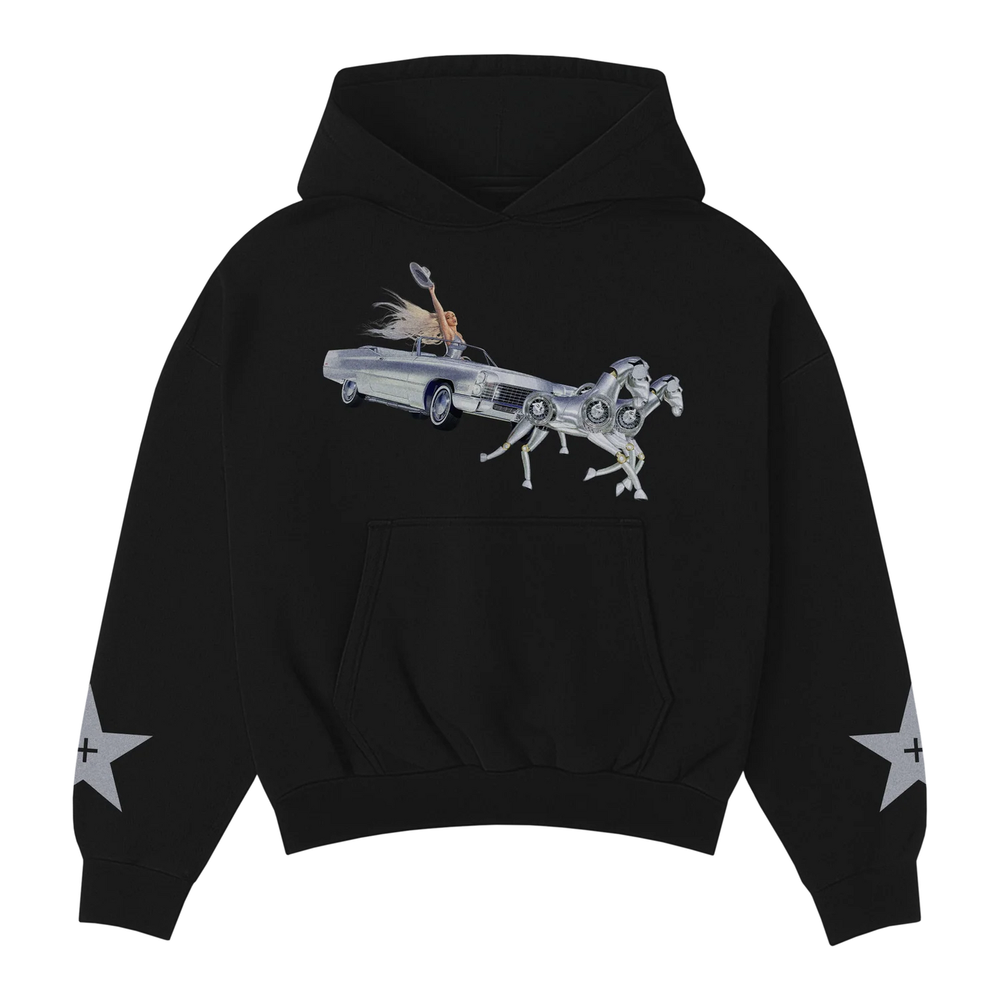 Silver Sleigh Hoodie Beyoncé Official Limited Edition Merch