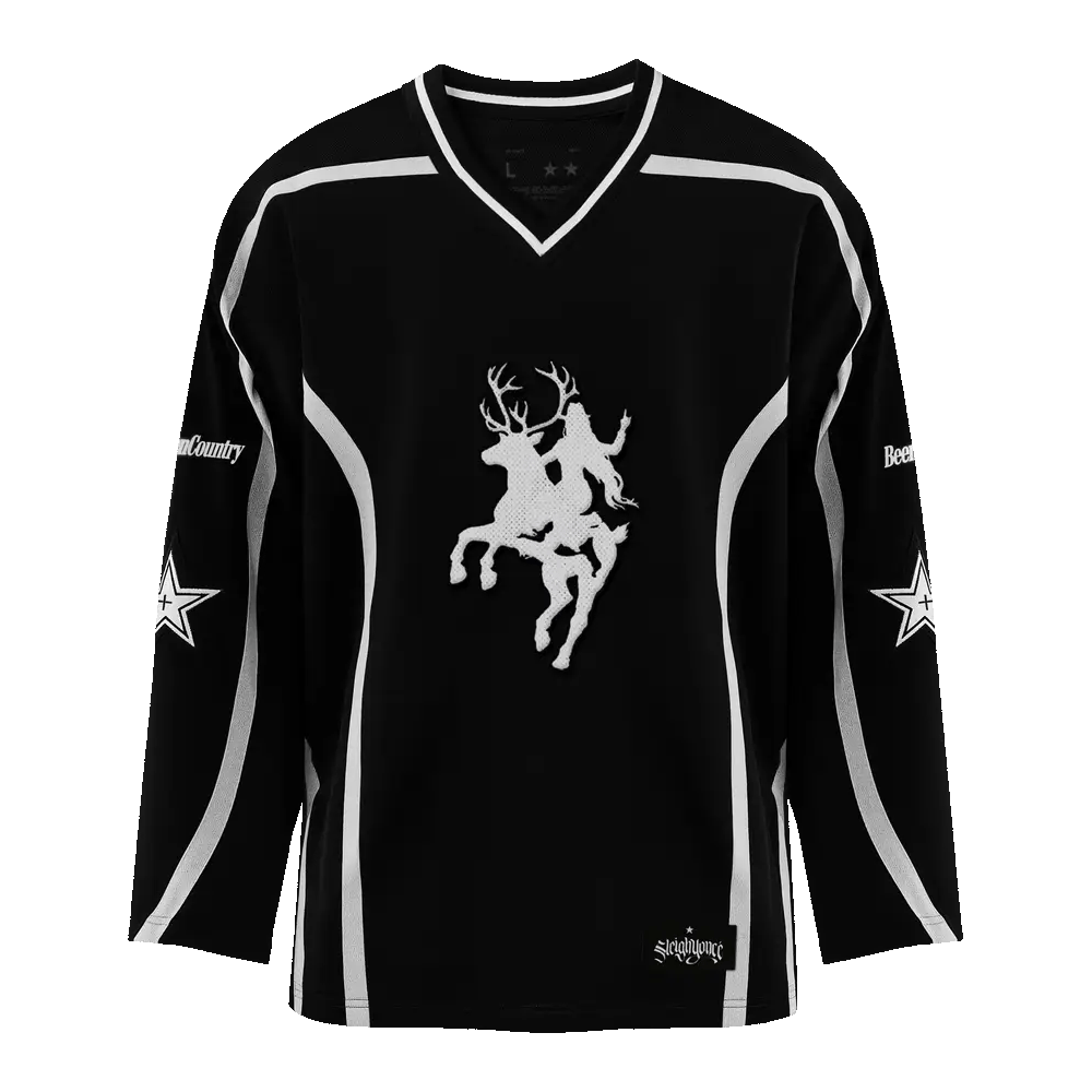 Cowboy Carter Hockey Jersey Black Beyoncé Official Limited Edition Merch