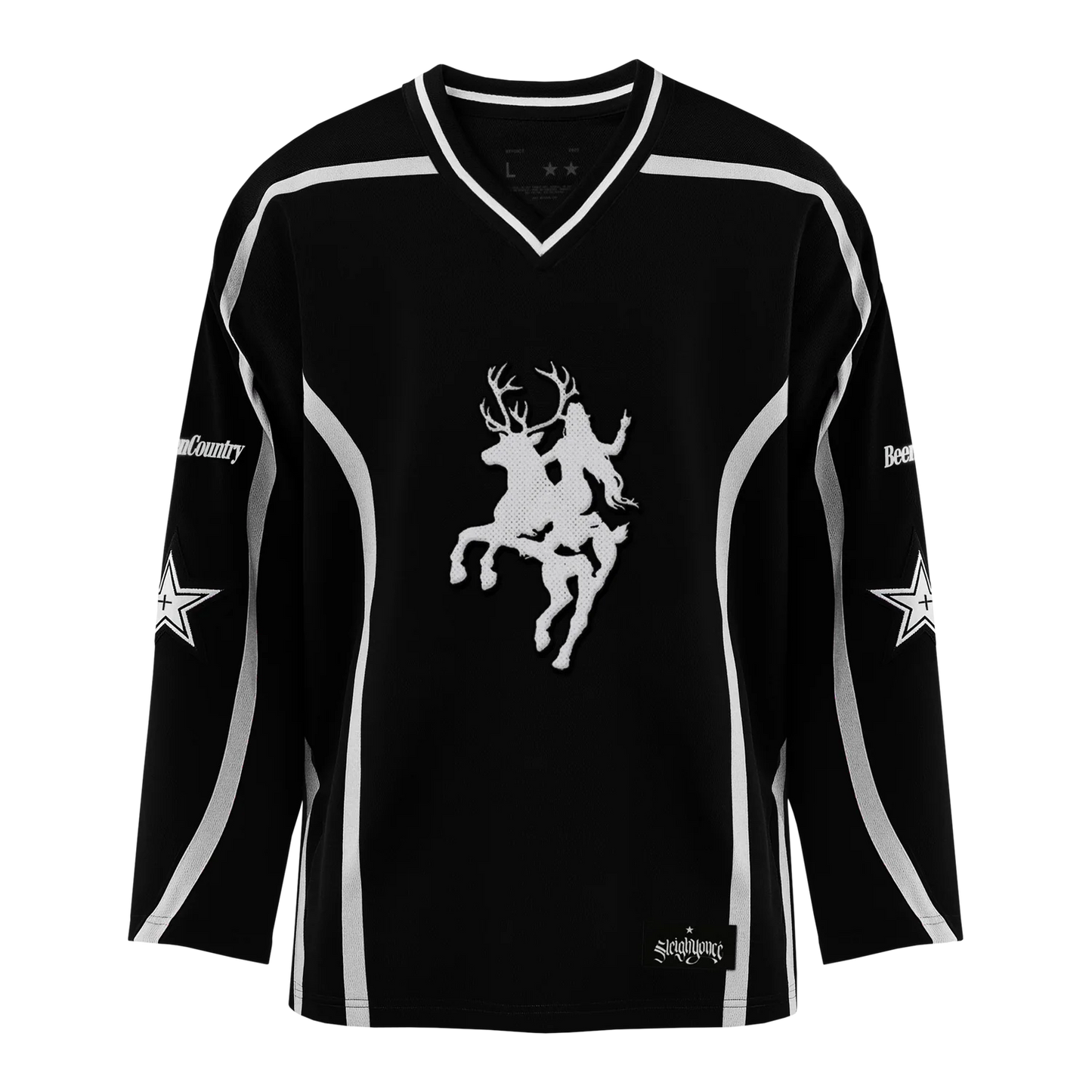 Cowboy Carter Hockey Jersey Black Beyoncé Official Limited Edition Merch