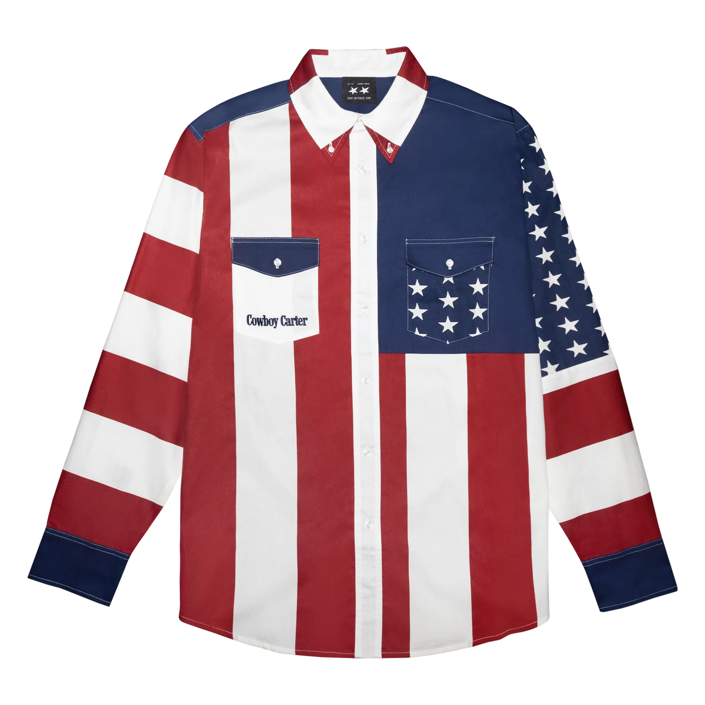 Cowboy Carter Woven Shirt Beyoncé Official Limited Edition Merch